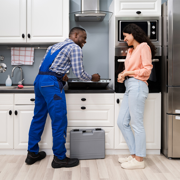 can you provide an estimate for cooktop repair before beginning any work in St Charles SD